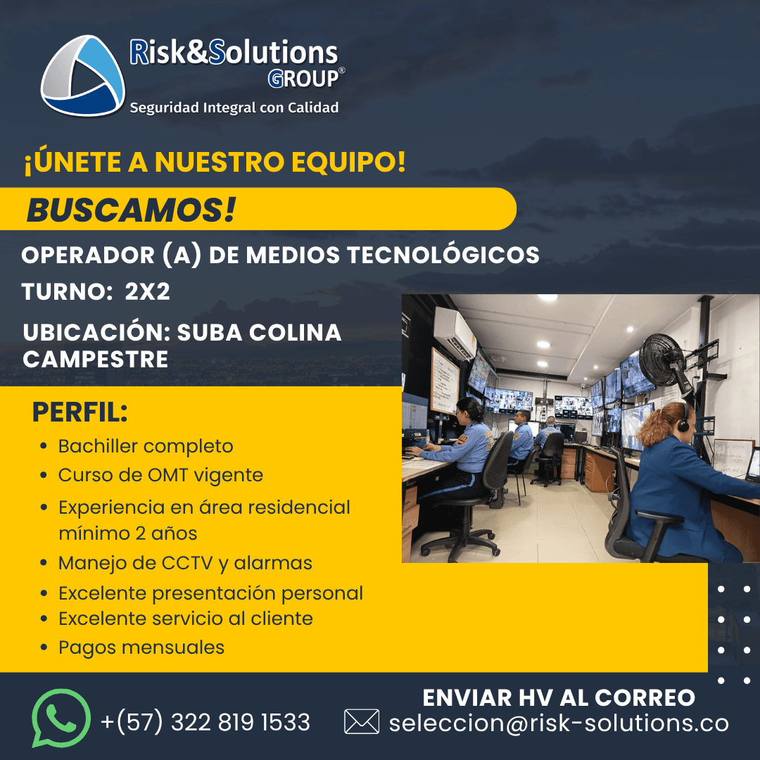 operador medios tecnolÓgicos 2x2