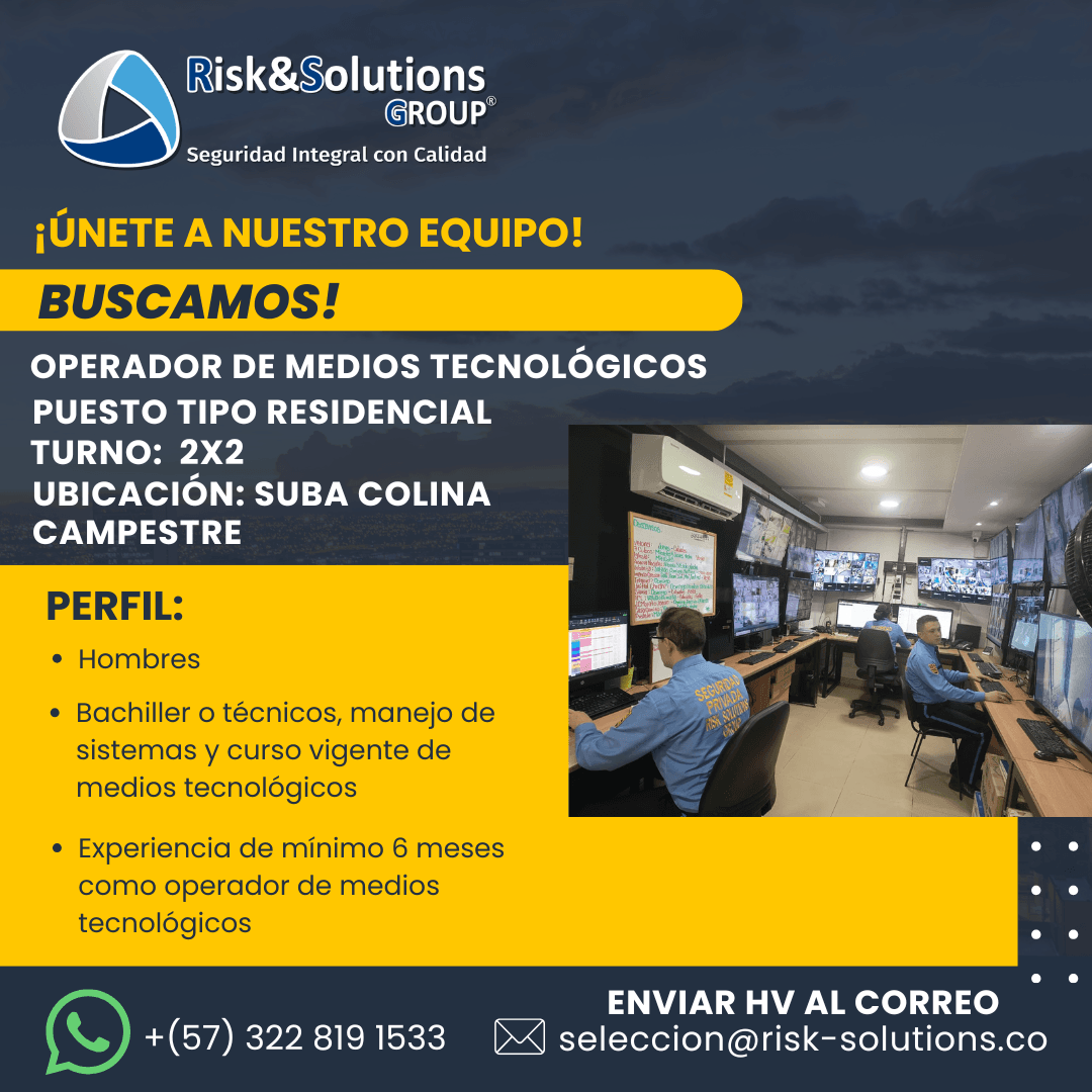 operador medios tecnolÓgicos residencial